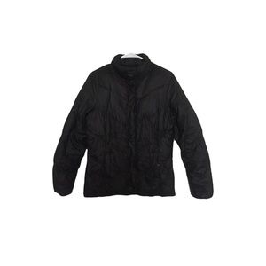 Gap women black puffer jacket M